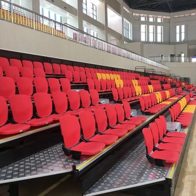 Goede prijs 480 cm * 552 cm * 780 cm Intrekbare Tribune Zitting met 2 Jaar Garantie en 10 Jaar Levensduur voor Concertzalen en Evenementen online