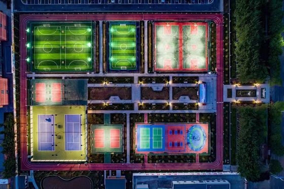 Goede prijs Hoge duurzaamheid gladde rubberen snelheidsloopbaan voor sportfaciliteiten online