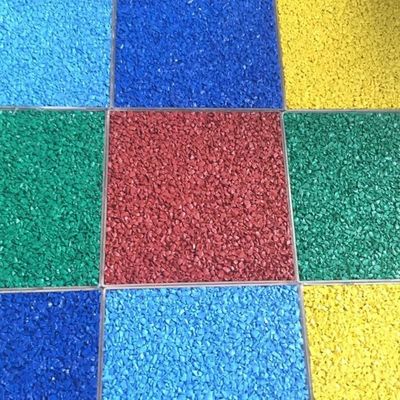 Goede prijs Verscheidene kleuren EPDM rubbergranulaat met temperatuurbestandheid van -40 °C tot 120 °C online
