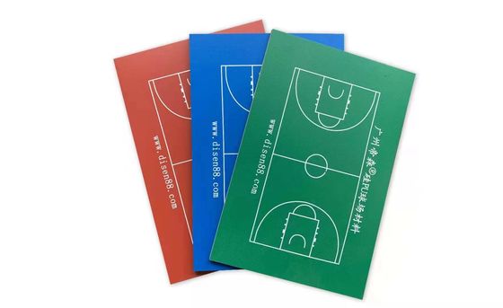 Goede prijs 1000*1000 mm PU sportvloeren met 20 kg/drum en 29% rebound waarde online
