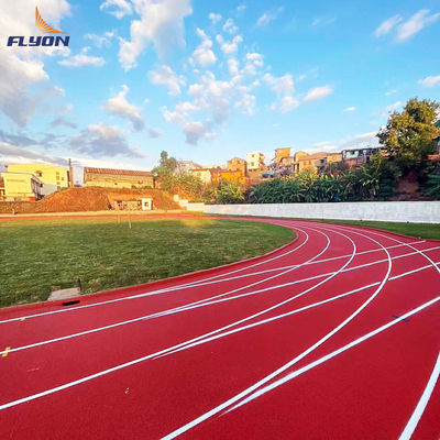 Goede prijs Makkelijke installatie Rubber Running Tracks voor joggen PU Binder voor EPDM online