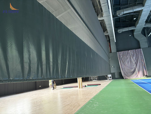 Goede prijs Hoogsterke weefsel scheidingsgordijn voor binnen buiten sportgebied online