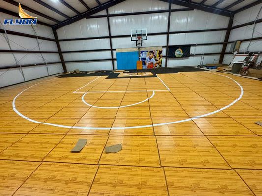 Goede prijs Sportvloeren impact polypropyleen copolymer PP tegels vloersysteem voor langdurige prestaties online