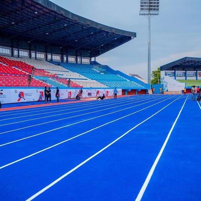 Goede prijs Atletisch de Renbanenepdm SBR Materiaal van het sandwichsysteem voor Nationaal Sportenspel online