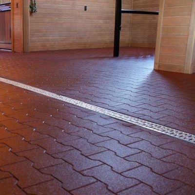 Goede prijs De Vorm die van het hondbeen Rubber Rubber de Korrelsmateriaal met elkaar verbindt van Vloermatten SBR online