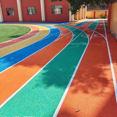 Goede prijs 13mm Dikte Atletische Renbanen met de Korrelsmateriaal van EPDM SBR online