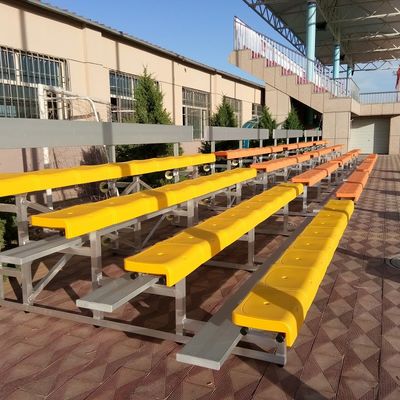 Goede prijs Bleachers van het aluminium Openluchtmetaal met Dubbele Pedaal en Zetels online