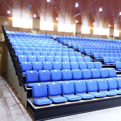 Moderne Intrekbare Bleacher Plaatsing, Telescopisch Plaatsingssysteem voor Schooltheater