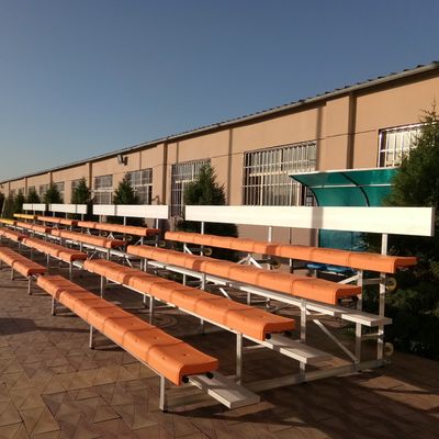 Goede prijs Openlucht het Metaalbleachers van de aluminiumspeelplaats 4 Rijen met Zetels online