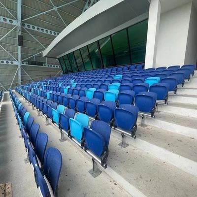 Goede prijs Anti Aging Fixed Plastic Stadium Chair For Arena Sport Field OEM online