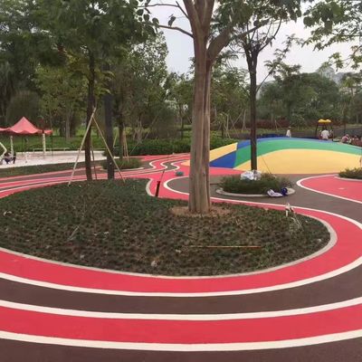 Antislip Anti Ultraviolette EPDM Rubberkorrel voor Parkeerplaats