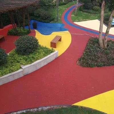 Goede prijs Niet Giftige EPDM Gekleurde Rubberkorrels voor de Speelplaats van de Parkgang online