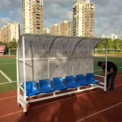 Goede prijs De Bank van de de Buisvoetbalster van het Galavanizedstaal met ENGELS Certificaat 12727 online