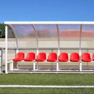 Goede prijs Draagbare Beweegbare Openluchtstadionplaatsing voor Voetbal Team Substitute online