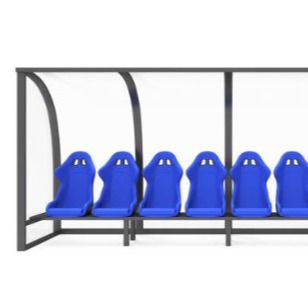 Goede prijs OEM Openluchtstadionplaatsing, ENGELS Certificaat 12727 van Voetbalteam shelters with online