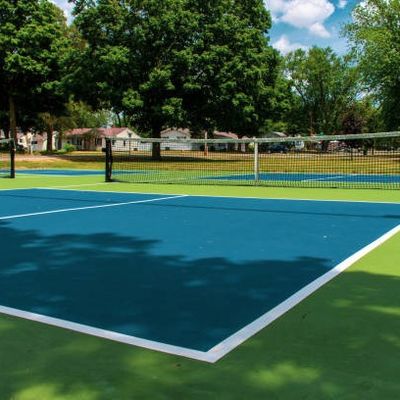 Goede prijs Binnenpickelball-Hof Draagbare 60 X 30ft Broodje Mat Free Line Painting Service online