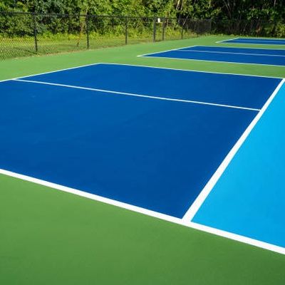 Goede prijs Pickleballoppervlakte Aangepaste Kleuren 	Pickleballhof Mat Sports Pickleball Flooring online