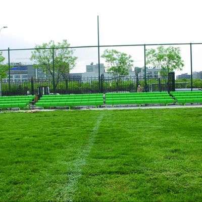 Goede prijs Openlucht het Metaalbleachers van de kleurenaanpassing 3 Rijen met Zetels voor Speelplaats Opleidingsgebied online