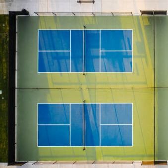 Goede prijs Vinyl Pickleball Court Mat met glijvastheid en UV-bescherming online