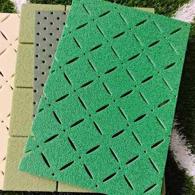 Goede prijs Hoog glijvastheid Rubberen schokabsorberende vloertegels 1/2 inch online
