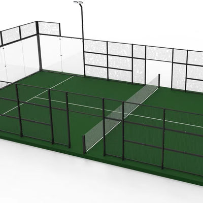 Goede prijs Gemakkelijk te installeren Groen padel tennisbaan Synthetisch materiaal 1 jaar garantie online