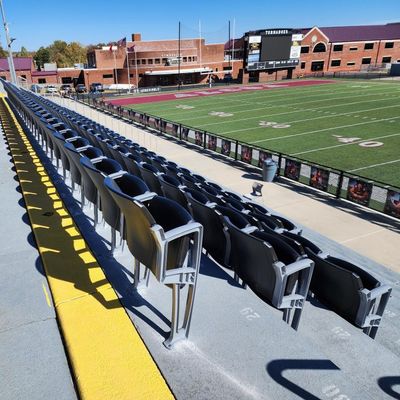 Goede prijs HDPE ACE Stadion Sportstoelen W 430 mm * D 600 mm * H 835 mm Zwart online