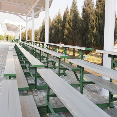 Moderne design metalen buitenpalen met optionele beveiligingsrail