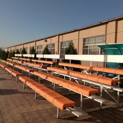 Sportstadions Publieke parken Zitplaatsen Buitenmetalen tribunes met vereiste montage