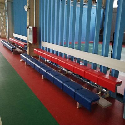 Draagbare metalen buitenklinkers met optioneel beveiligingsrail en 20pcs / 36pcs zitplaats