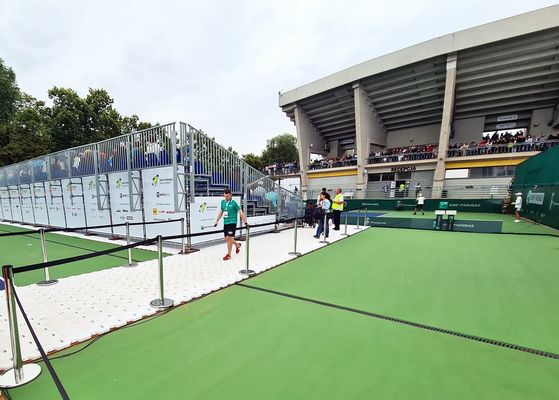 Goede prijs Hoogdichtheid polyethyleen draagbare vloer voor evenementen, sterk bestand tegen UV-stralen online