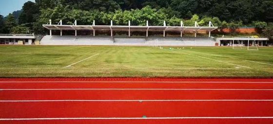 Goede prijs 8m breed atletiek looppad met weinig onderhoud en vervaagingsbestand online