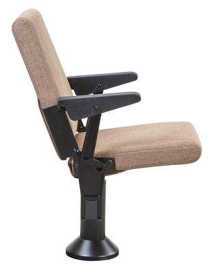 Goede prijs 4 - 10 rijen opneembare blecherstoelen met optionele aluminium gangpad online