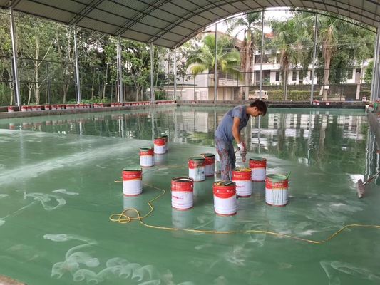Goede prijs Waterdicht PU-sportscourtmateriaal voor indoor of outdoor cementasfalt online