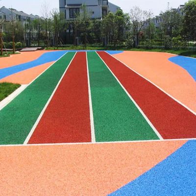Goede prijs Rectangular Athletic Running Track 6Mm Weerbestendige met weinig onderhoud 400M Lang online