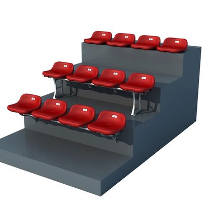 Goede prijs Kleurrijke maat logo HDPE PP stadion stoelen Anti-aging UV-bestand voor indoor outdoor evenementen online