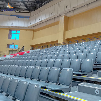 Goede prijs Gemakkelijk installeerbaar Intrekbare gymstoelen met optionele vloer online