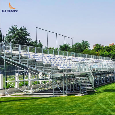 Goede prijs Aluminium bleachers Metalen bleachers voor buiten met optionele beveiligingsrail online