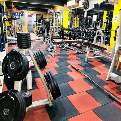 Goede prijs Gratis voorbeeld Custom Logo Gym vloer mat met duurzaamheid en anti slijtage oppervlak online