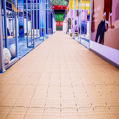 High Density Polyethyleen Portable Event Flooring Highly Safe Low Maintenance Voor zware toepassingen