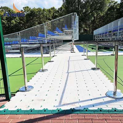 Goede prijs Vlak onderhoudend lichtgewicht draagbaar evenementvloer met brandwerende eigenschappen online