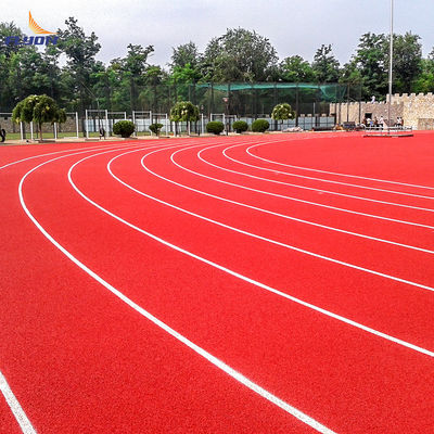 Goede prijs Competitie Full Pour System Athletic Running Tracks gemaakt van cementbeton of bitumineusbeton online