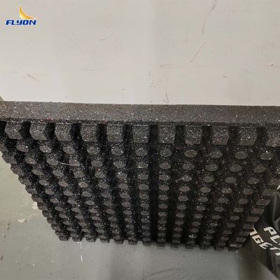 61x61x6cm Gerecyclede Rubber Gymmat met 2 jaar Garantie