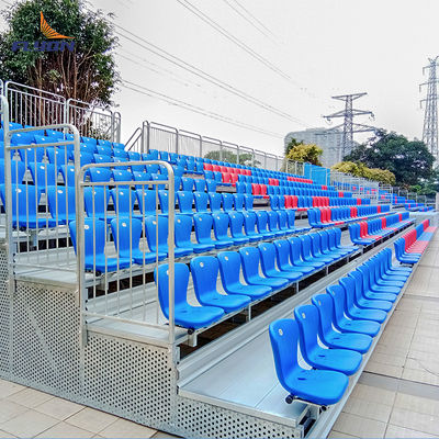 Goede prijs Temporary Outdoor Chairs Gym Aluminum Bleachers with Plastic Seats online
