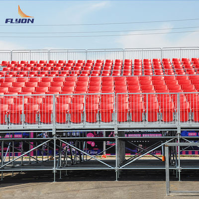 Goede prijs Fast Install Plastic Folding Demountable Bleacher for Football Stadium Seating and Grandstand Seating online