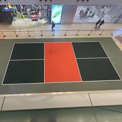 Goede prijs Anti-slip UV beschermde pickleball court mat met acrylcoating en kristal zand online