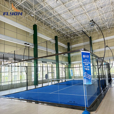 Goede prijs Groen glad oppervlak Padel tennisbaan Gemakkelijke installatie Voor prestaties online