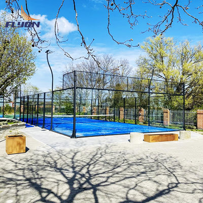 Goede prijs Groene padel tennisbaan makkelijk te installeren voor prestaties online