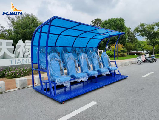 Opvouwbaar en lichtgewicht draagbaar bankbescherming met 5 jaar garantie voor buitensportlocaties