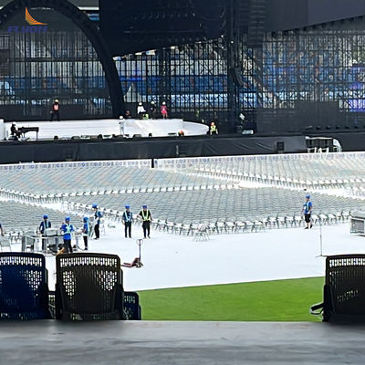 Brandbestendige draagbare vloeren met een garantie van 1 jaar gemakkelijk te vervoeren en aanpasbare tijdelijke vloersystemen