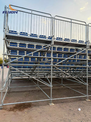 Goede prijs Customized Size Aluminum Grandstand with 2 Years Warranty and CE ISO9001 ISO14001 ISO45001 TUV SGS Certified online